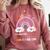Pre k Graduation Class 2025 Graduate Pre-k Rainbow Girls Comfort Colors Sweatshirt Crimson