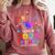 Pre-k Graduation Pre Kindergarten Class Of 2023 Boys Girls Comfort Colors Sweatshirt Crimson