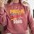 Pre-K Nailed It Class Of 2018 Graduation Comfort Colors Sweatshirt Crimson