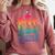 Pre-K Prek3 Prek4 Graduate Quarantine Preschool Graduation Comfort Colors Sweatshirt Crimson