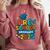 Preschool Graduation 2025 Pre-k Graduate Kids Boys Girls Comfort Colors Sweatshirt Crimson