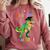 Preschool Graduation Class Of 2022 Graduate Dinosaur Kids Comfort Colors Sweatshirt Crimson