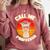 Professor Graduation For PhD Degree Doctor University Comfort Colors Sweatshirt Crimson