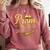 Prom Squad Graduation Class Of 2025 Party Comfort Colors Sweatshirt Crimson
