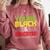 Proud African American Educated Graduation Comfort Colors Sweatshirt Crimson