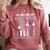 Proud Air Force Brother-In-Law US Air Force Graduation Comfort Colors Sweatshirt Crimson