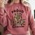 Proud Air Force Cousin Deployment Homecoming Graduation USAF Comfort Colors Sweatshirt Crimson