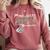 Proud Army Stepmom Army Graduation Stepmom US Army Stepmom Comfort Colors Sweatshirt Crimson