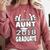 Proud Aunt Of A 2018 Graduate Senior Graduation School Shirt Comfort Colors Sweatshirt Crimson