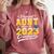 Proud Aunt Of a Class Of 2023 Graduate Senior Graduation Comfort Colors Sweatshirt Crimson