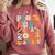 Proud Aunt Of A Class Of 2023 Graduated Graduation Women Comfort Colors Sweatshirt Crimson