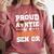 Proud Auntie Of a Basketball Senior 2026 Graduation Gifts Comfort Colors Sweatshirt Crimson