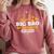 Proud Big Bro Of a College Graduate Graduation Grad Comfort Colors Sweatshirt Crimson