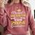 Proud Big Sister Of Two 2024 Graduate Class 2024 Graduation Premium Comfort Colors Sweatshirt Crimson