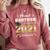 Proud Brother Class Of 2021 Graduate Senior 21 Graduation Comfort Colors Sweatshirt Crimson