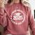 Proud Brother Of a Class Of 2025 Graduate Graduation 2025 Comfort Colors Sweatshirt Crimson