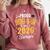 Proud Brother-In-Law Of A Class 2026 Senior Graduation 2026 Comfort Colors Sweatshirt Crimson