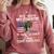 Proud Coast Guard Dad Coast Guard Graduation Dad Comfort Colors Sweatshirt Crimson