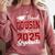 Proud Cousin Of A 2025 Graduate For Graduation Comfort Colors Sweatshirt Crimson