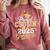 Proud Cousin Of a Class Of 2025 Graduate Senior Graduation Comfort Colors Sweatshirt Crimson