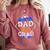 Proud Dad Of A 2018 Graduate Graduation Grad Comfort Colors Sweatshirt Crimson