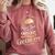 Proud Dad Of a 2025 Graduate Class Of 2025 Graduation Dad Comfort Colors Sweatshirt Crimson