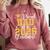 Proud Dad Of A 2026 Graduate Senior Graduation Class Of 2026 Comfort Colors Sweatshirt Crimson