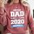 Proud Dad Of A Class Of 2020 Graduate TShirt Graduation Comfort Colors Sweatshirt Crimson