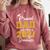 Proud Dad Of a Class Of 2021 Graduate Graduation Senior 2021 Comfort Colors Sweatshirt Crimson