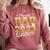 Proud Dad Of a Class Of 2023 Graduate Senior Graduation Comfort Colors Sweatshirt Crimson