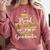 Proud Dad Of Two 2025 Graduates Graduation Family Comfort Colors Sweatshirt Crimson