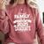Proud Family Class Of 2025 Graduate Graduation Ceremony Comfort Colors Sweatshirt Crimson