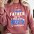 Proud Father Of 2023 College Graduate Family 23 Graduation Comfort Colors Sweatshirt Crimson