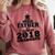 Proud Father Of A Class Of 2018 Graduate Tee Graduation Z1 Comfort Colors Sweatshirt Crimson