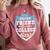 Proud Friend Of a 2018 College Grad Graduation Comfort Colors Sweatshirt Crimson
