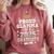 Proud Glamma Of A Class Of 2025 Graduate Senior Graduation Comfort Colors Sweatshirt Crimson