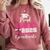 Proud Godmother Of 5th Grade Graduate 2025 Family Graduation Comfort Colors Sweatshirt Crimson