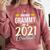 Proud Grammy Of A 2021 Graduate Graduation Clothes MBA PhD Comfort Colors Sweatshirt Crimson