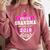 Proud Grandma Of a 2018 Grad Graduation Family Comfort Colors Sweatshirt Crimson