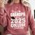 Proud Grandma Of A 2025 College Graduate Graduation Comfort Colors Sweatshirt Crimson