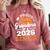 Proud Grandma Of A 2026 Senior Basketball Graduation Comfort Colors Sweatshirt Crimson