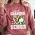 Proud Grandma Of A 2026 Senior Volleyball Graduation Leopard Comfort Colors Sweatshirt Crimson