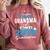 Proud Grandma Of Two 2023 Graduate Class 2023 Graduation Comfort Colors Sweatshirt Crimson