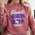 Proud GRANDPA Of A Class 2019 Senior Tshirt Graduation Comfort Colors Sweatshirt Crimson