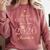 Proud Granny Of A 2026 Senior Graduate Graduation Comfort Colors Sweatshirt Crimson