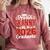 Proud Granny Of A Class Of 2026 Graduate Senior Graduation Comfort Colors Sweatshirt Crimson