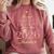 Proud Great Grandpa Of A 2026 Senior Graduate Graduation Comfort Colors Sweatshirt Crimson