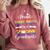 Proud Great Uncle Of 2024 Graduate Class 2024 Graduation Comfort Colors Sweatshirt Crimson