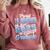 Proud Lil Brother Of 2025 Graduate College Shirt Graduation Comfort Colors Sweatshirt Crimson