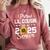 Proud Lil Cousin Of A Class Of 2025 Senior Graduation 2025 Comfort Colors Sweatshirt Crimson